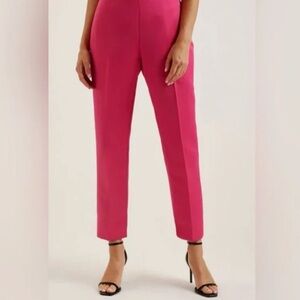 Rachel Zoe Vibrant Pink Ponte Pants